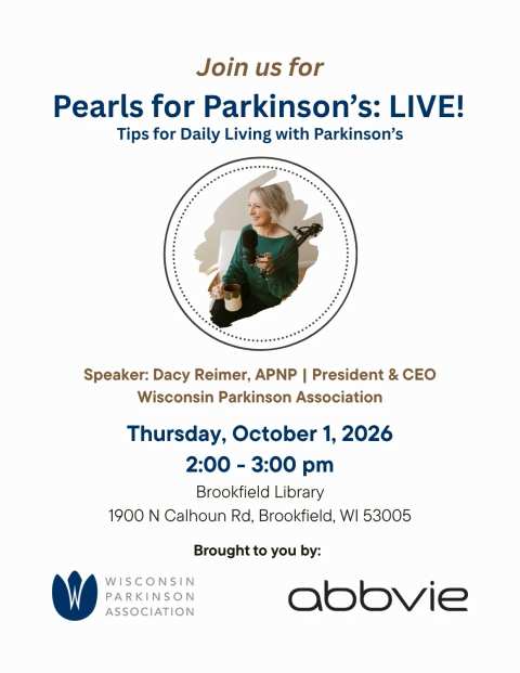Pearls for Parkinson’s: LIVE