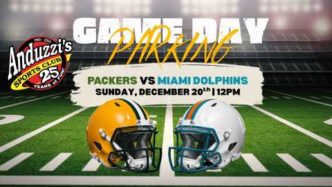Packers vs. Dolphins Game Day Parking (Holmgren Way)