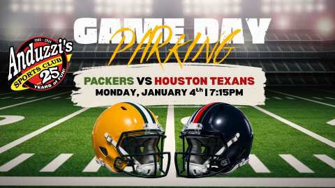 Packers vs. Texans Game Day Parking (Holmgren Way)