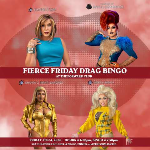 Fierce Friday Drag Bingo