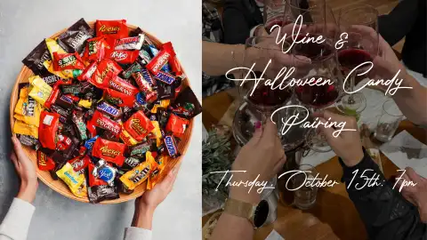 Wine & Halloween Candy Pairing