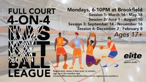 4-on-4 Basketball League