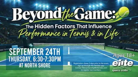 Beyond the Game: The Hidden Factors That Influence Performance in Tennis & in Life