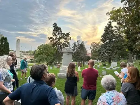 Guided Walking Tour of Wauwatosa Cemetery: Step into History