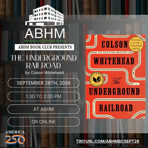 ABHM Book Club: The Underground Railroad by Colson Whitehead
