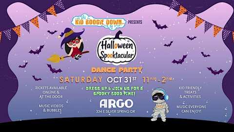 Kid Boogie Down: Halloween Spooktacular Dance Party