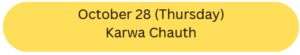 Karwa Chauth 2026