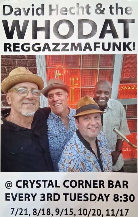 Live music with David Hecht & The WHO DAT