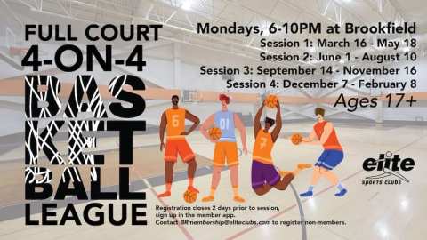 4-on-4 Basketball League