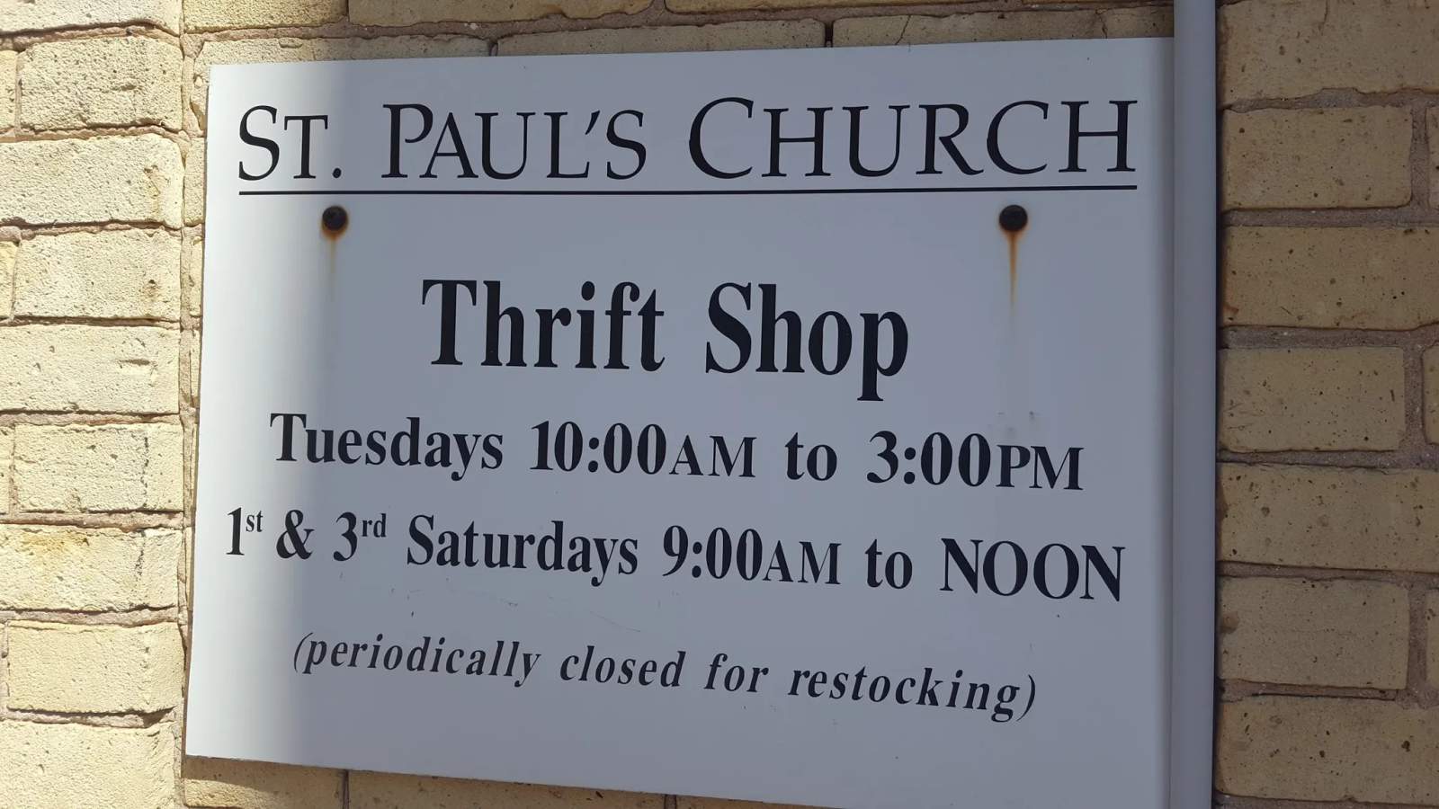 St. Paul's Church Thrift Shop — photo 2
