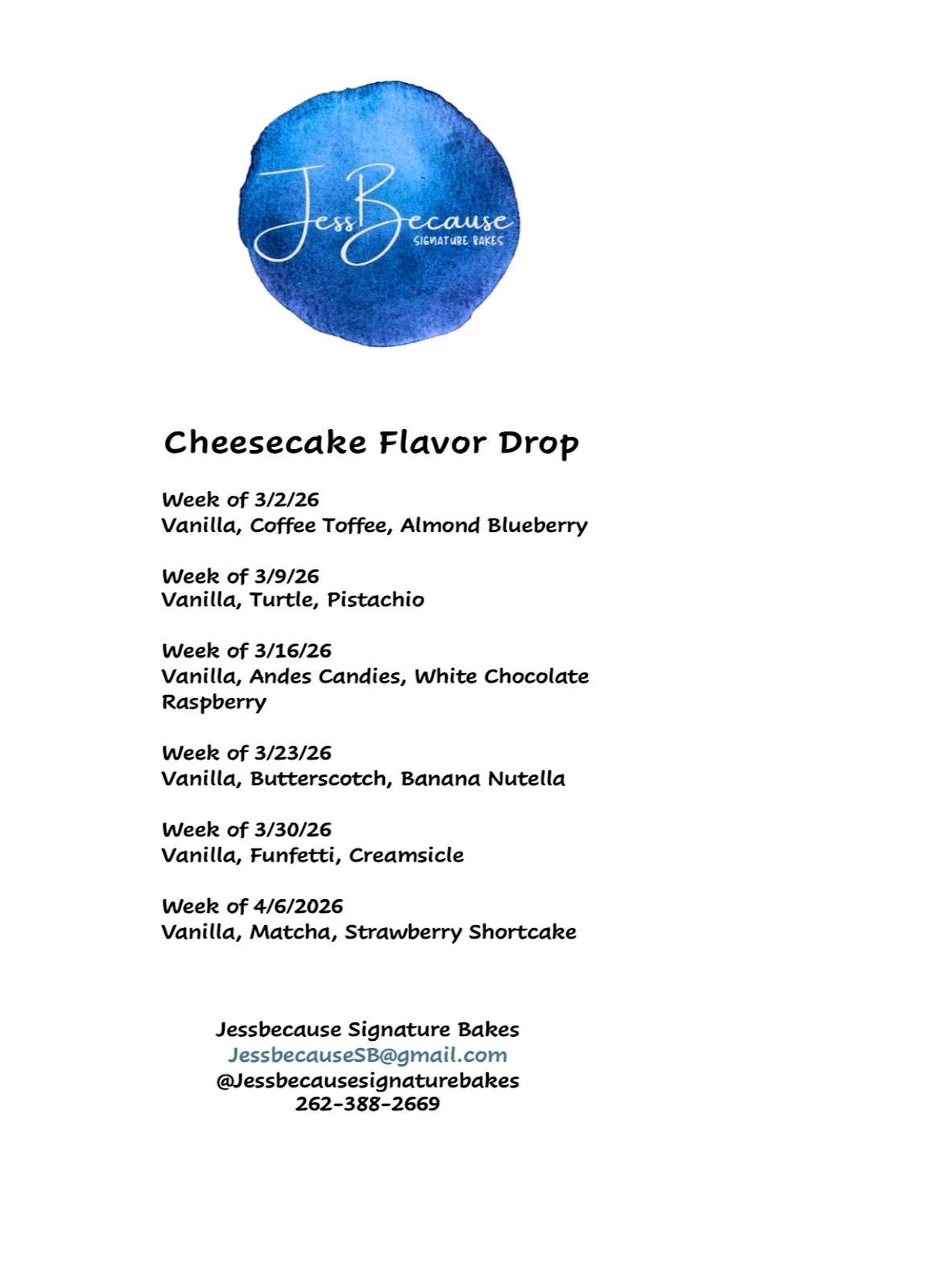Jessbecause Signature Bakes — photo 4