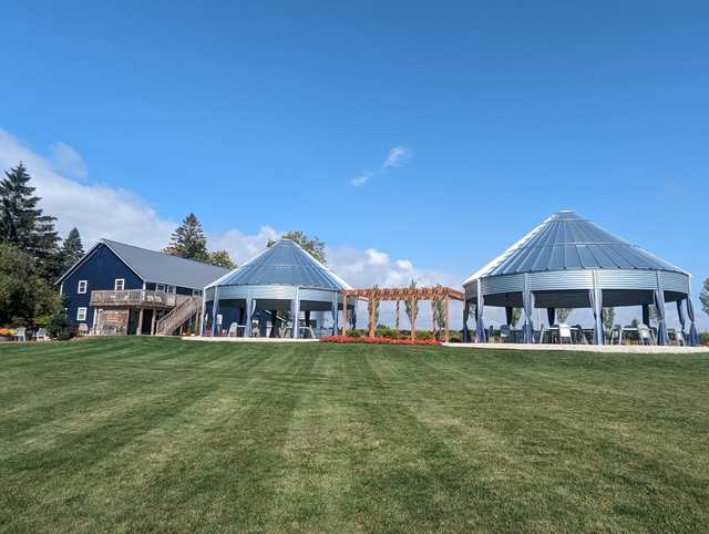 Blue Barn on the Green