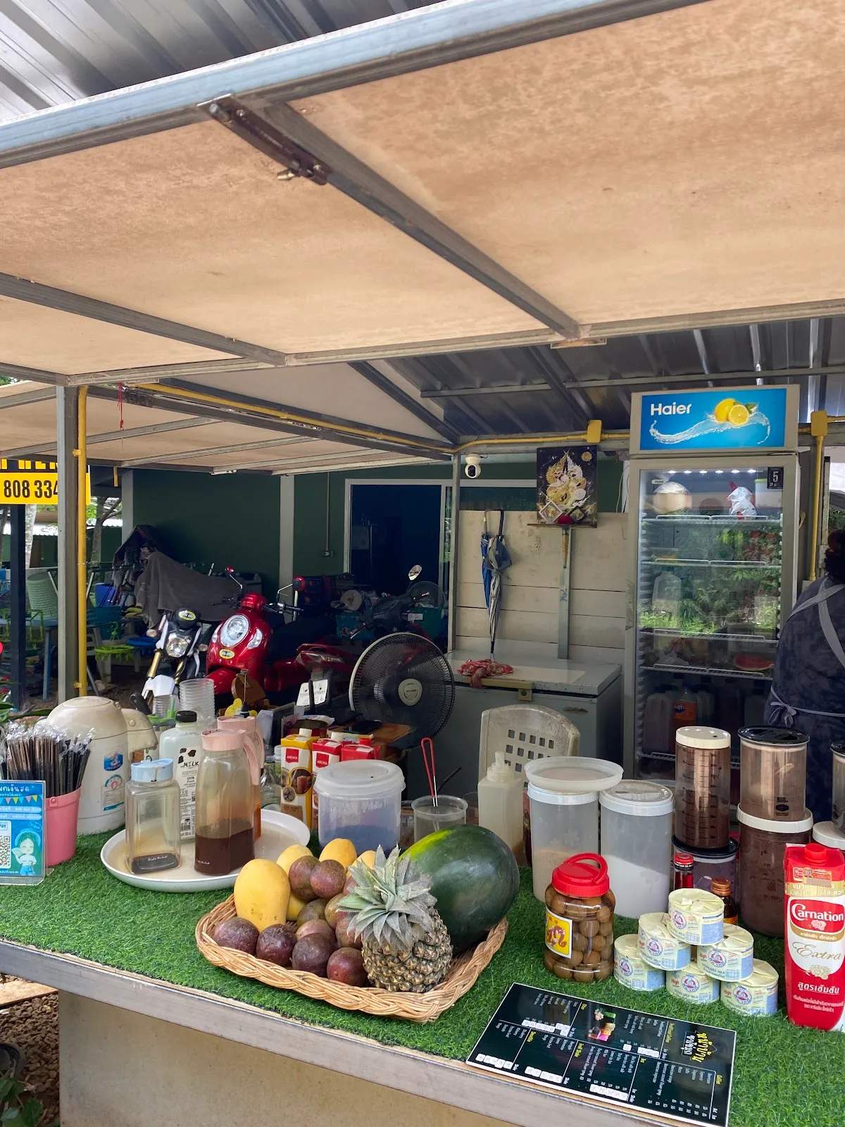 หน้าบ้าน ชาไข่มุก Amm's Cofffee, Smoothie and Bubble Tea — photo 3
