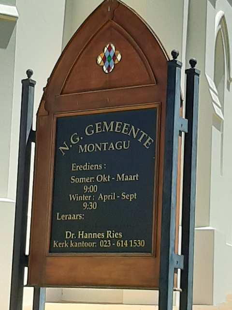 Nederduitse Gereformeerde Kerk @ Montagu — photo 2