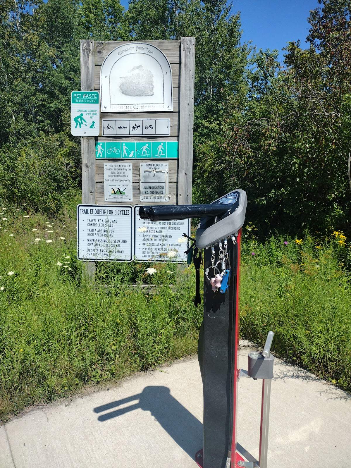 Eisenbahn State Trail - Rusco Rd. Trailhead — photo 5