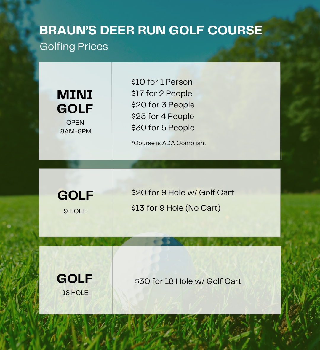Deer Run Golf Course — photo 1