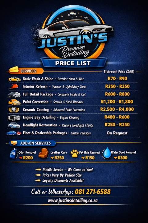 Justin's Premium Detailing — photo 1