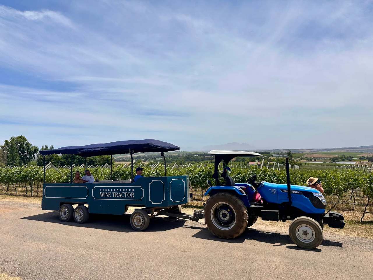 Stellenbosch wine tractor — photo 4